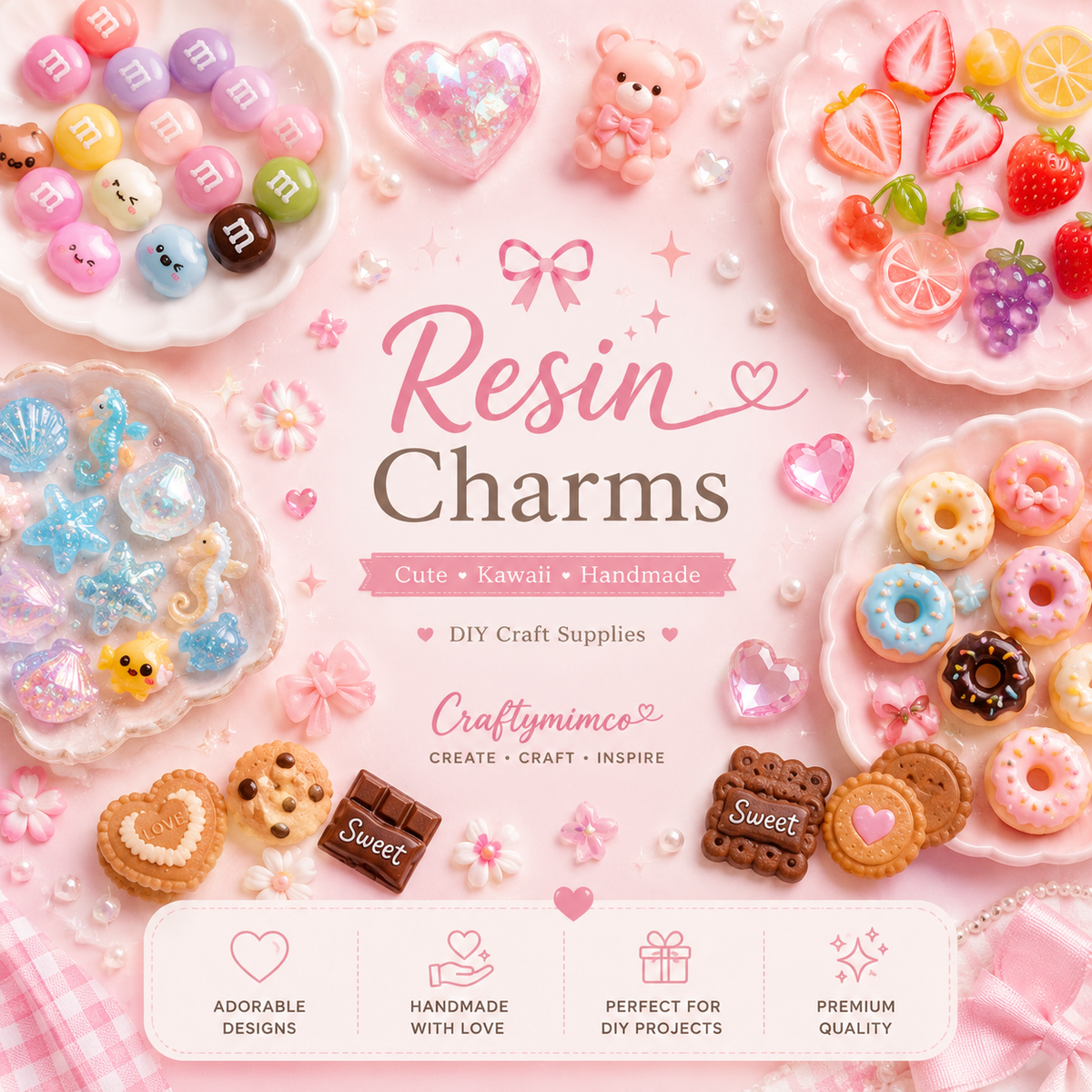 Resin Charms
