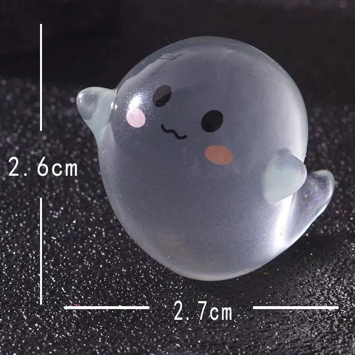 Ghost resin charm size and weight reference