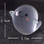Ghost resin charm size and weight reference