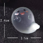 Ghost resin charm size and weight reference