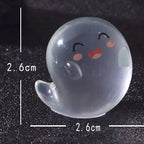 Ghost resin charm size and weight reference