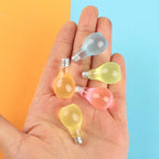 Glow in the Dark Light Bulb Resin Charm Flatback Cabochon for DIY Crafts