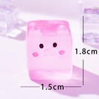Glow in the dark kawaii resin charm cabochon for DIY crafts and decoden