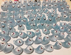 Mixed glow in the dark Halloween ghost resin cabochons 30mm