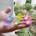 Glow in the Dark Sea Lion Resin Charms | Luminous Ocean Flatback Cabochons for DIY Crafts