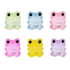 Glow in the Dark Mini Frog Resin Cabochons luminous flatback resin cabochons for DIY crafts