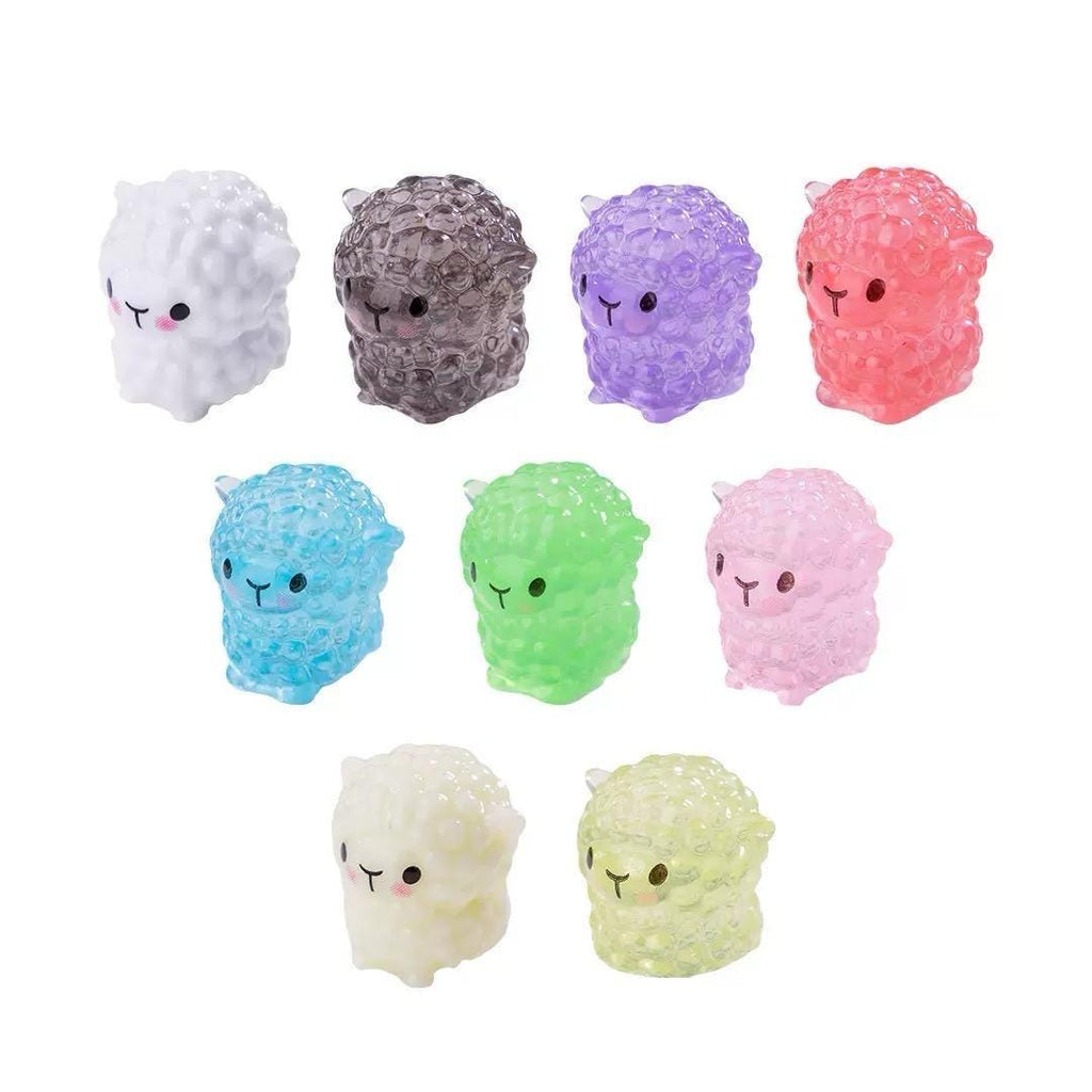 Glow in the Dark Sheep Resin Charms luminous flatback resin cabochons for DIY crafts