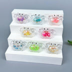 Glow in the Dark Crab Resin Charms | Luminous Colorful Flatback Cabochons for DIY Crafts & Jewellery Making (20x30mm)