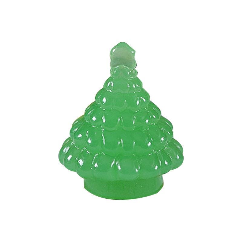 Glow in the Dark Christmas Resin Charms | Snowman & Tree Cabochons