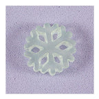 Glow in the Dark Snowflake Resin Charms luminous flatback resin cabochons for DIY crafts