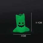 Glow in the Dark Halloween Resin Charms | Luminous Flatback Cabochons for DIY Crafts, Jewellery Making & Phone Case Decoration
