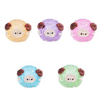 Glow in the Dark Sheep & Animal Resin Charms | Luminous Flatback Cabochons for DIY Crafts & Jewellery Making