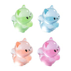 Glow in the Dark Squirrel Resin Charms luminous flatback resin cabochons for DIY crafts