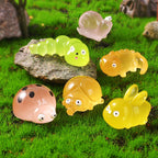 Glow in the dark insect resin charm cabochon for DIY crafts and decoden