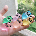 Assorted glow in the dark animal resin cabochons for crafts