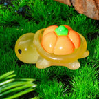 Glow in the Dark Turtle Resin Charms | Luminous Flatback Cabochons for DIY Crafts