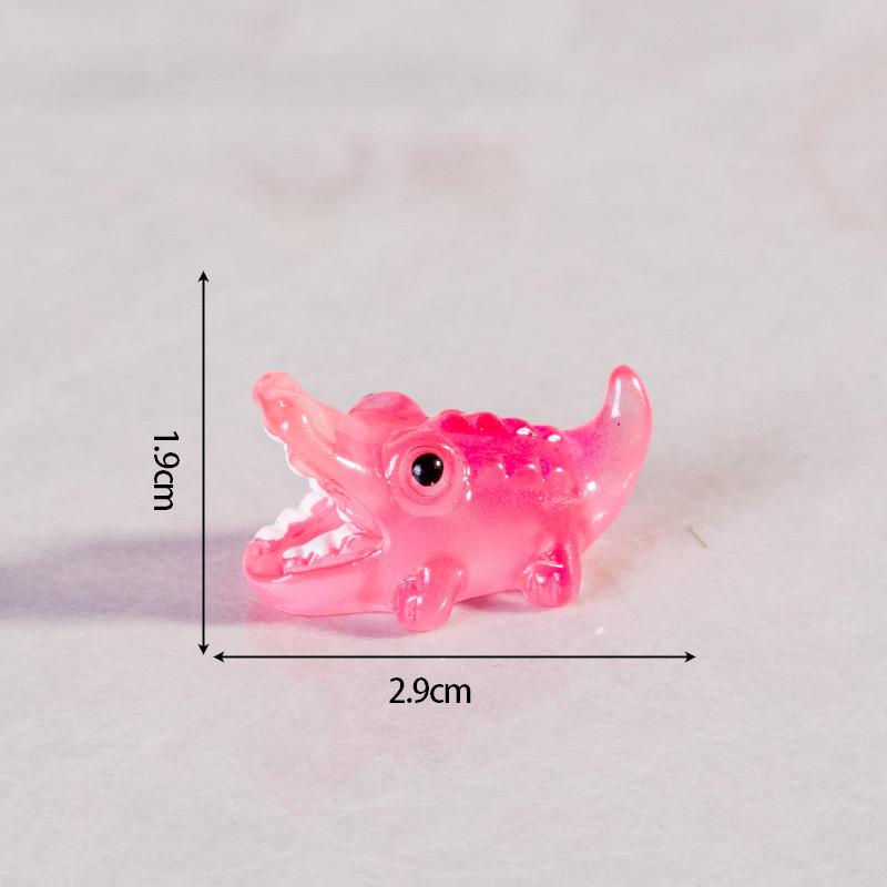 Glow in the Dark Alligator & Crocodile Resin Charms | Flatback Cabochons