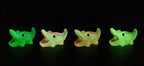 Glow in the Dark Alligator & Crocodile Resin Charms | Flatback Cabochons