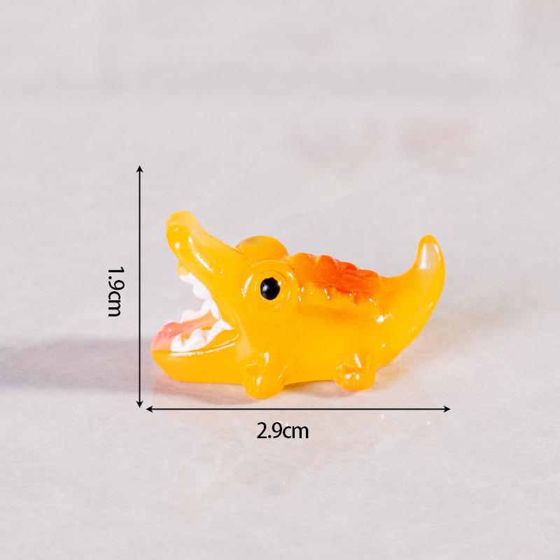 Glow in the Dark Alligator & Crocodile Resin Charms | Flatback Cabochons