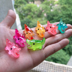 Glow in the Dark Alligator & Crocodile Resin Charms | Flatback Cabochons