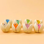 Glow in the dark pistachio shell resin charm cabochon for DIY crafts and decoden