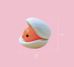 Glow in the dark pistachio shell resin charm cabochon for DIY crafts and decoden