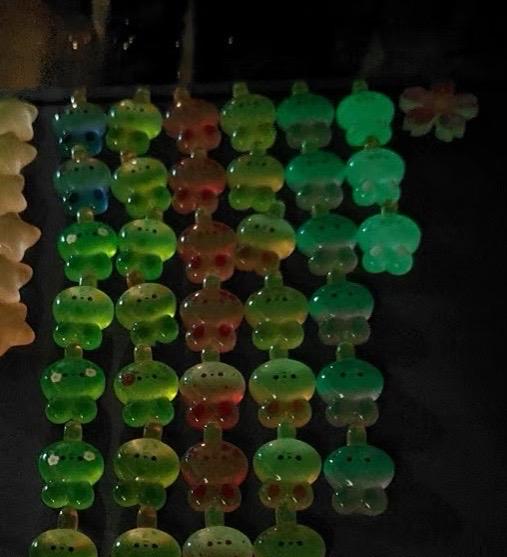 Glow in the Dark Ice Cream Dessert Resin Charms | Kawaii Cabochons