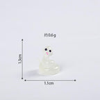 Glow in the Dark Snake Resin Charms | Luminous Colorful Flatback Cabochons for DIY Crafts, Jewellery Making & Earrings