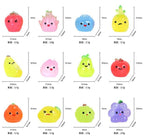 Glow in the Dark Fruit Resin Charms | Luminous Flatback Cabochons for DIY Crafts & Phone Case Decoration (20-35mm)